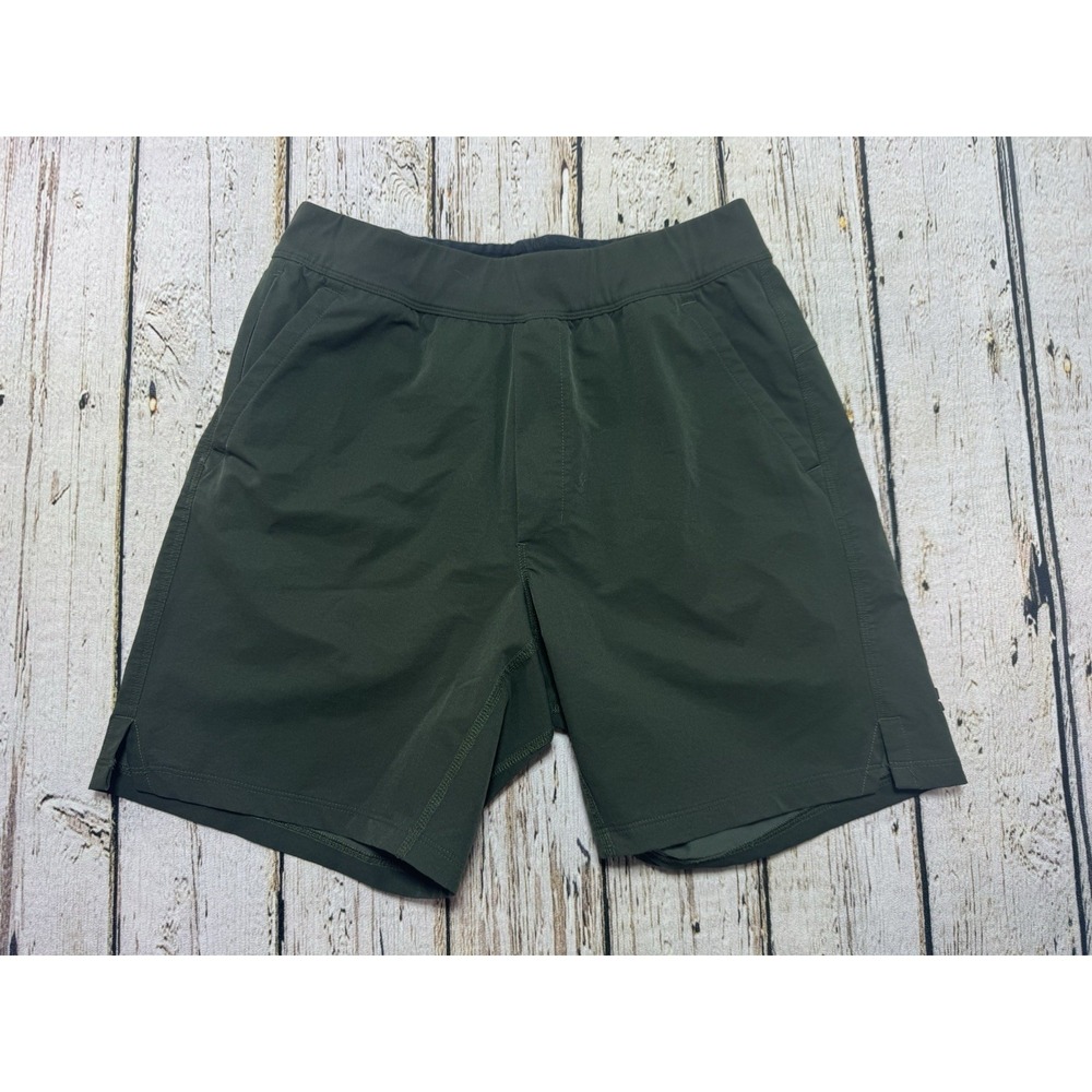 Public Rec Everyday Shorts Mens 30 Green Athletic Stretch Drawstring Quick Dry